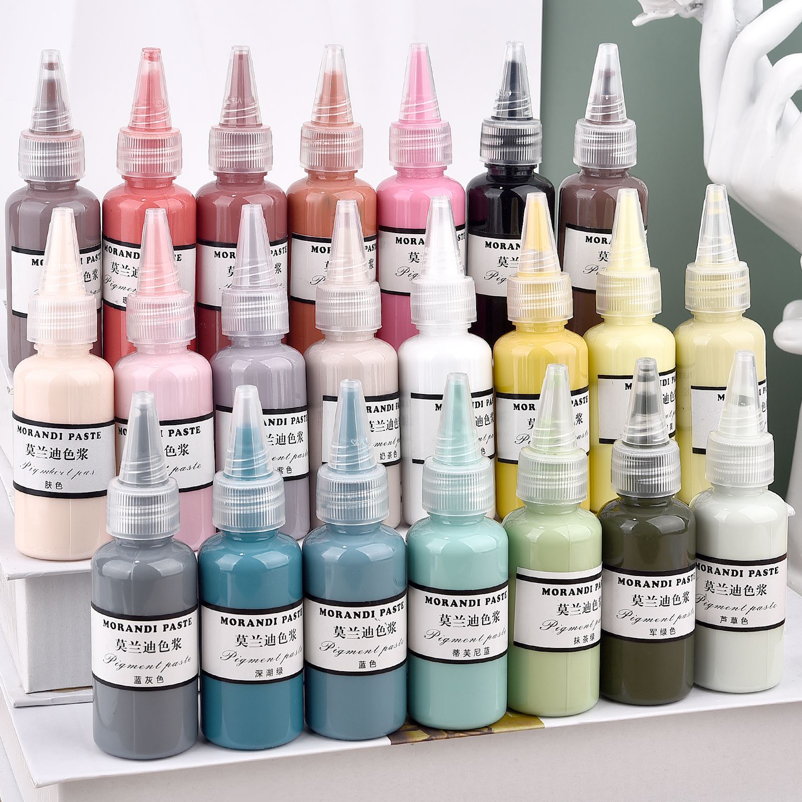 モランディ色液体樹脂顔料エポキシ樹脂 UV 樹脂インクアルコ - Resin Dye Alcohol のレビューと価格
