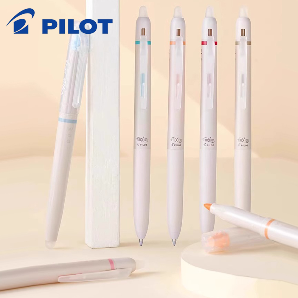 日本のパイロット消去可能なジェルペン蛍光ペンセット、フリクシ - Pilot Pen Frixion のレビューと価格