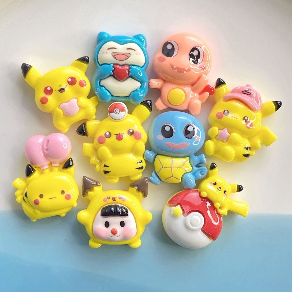 ポケモンの漫画風DIYクラフト材料、レジンアクセサリー、カビ - Resin Crafts Diy のレビューと価格
