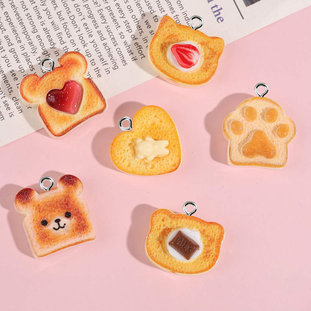 10個入り ハートベアキャットアニマルシェイプ トーストブレ - Resin Craft Projects のレビューと価格