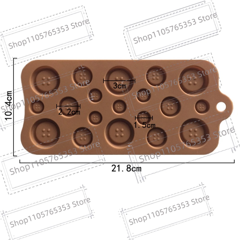 2026 チョコレートモールドトレイ ボタン型モールド DI - Silicone Mold Tray のレビューと価格