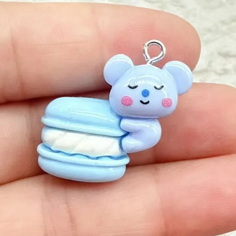 10個入りミックスカートゥーンレジンチャーム、小さな装飾ペン - Resin Crafts Diy のレビューと価格
